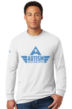 Image of Autism Advocate - Gildan Softstyle® Long Sleeve T-Shirt