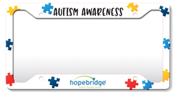 Image of Autism Awareness - License Plate Frame