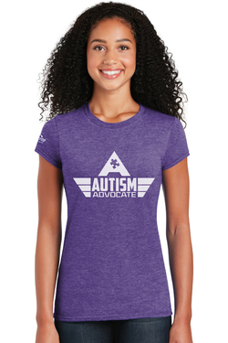 Image of Autism Advocate - Gildan SoftStyle® Ladies' Short Sleeve T-Shirt